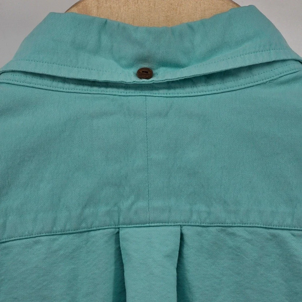 Polo Ralph‎ Lauren Mens XXL Seafoam Green Cotton Button Down Shirt XXL